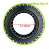 Size 10x2.75~70/65-6.5 Airless Solid Scooter Tire – Never Flat, Non-Puncture