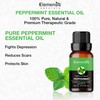Elemensis Naturals Peppermint Essential Oil Pure, Natural & Undiluted Therapeutic