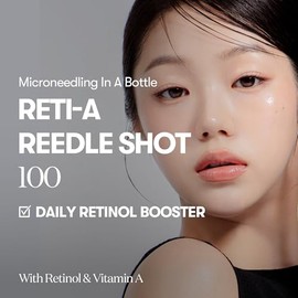 VT COSMETICS Reti-A Reedle Shot 100 Suero De Microagujas Con Retinol(Vitamina A) Exosoma Reparador Ideal Para Principiantes En El Uso De Retinol Piel 