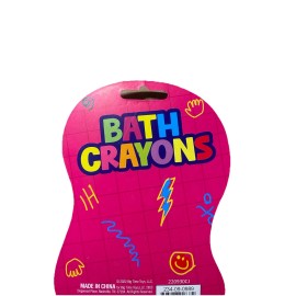 Big Time Toys Kids Bath Tub Crayons Non Toxic Set 4 Magic Crayons Big Time Toys Fun Wipe Off