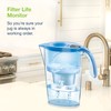 Laica J434H Tischwasserfilter Stream Line J31-AD Gesamtfassungvermögen 2,30 L, Farbe