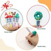 ZOCONE 20 Pcs Christmas Multicoloured Pen 4 in 1 Retractable