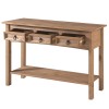 Bridge Brazil Wood Hall Table Console 3 Drawers Corona |