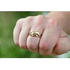 Windalf ZANO 10 mm Puzzle Ring 4-Piece Friendship Ring Bohemia