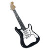 Electric Guitar Bottle Opener with Magnet in Black