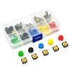 Gikfun 12x12x7.3 mm Tact Tactile Push Button Momentary SMD PCB