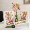 COM-FOUR® 6x Easter bag with motif - paper bag for