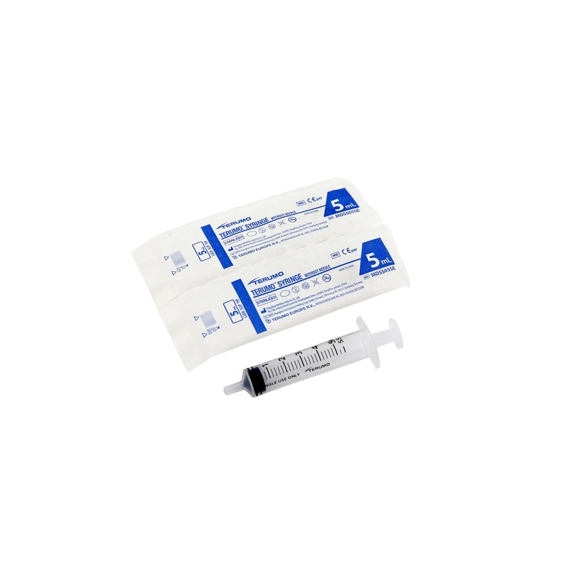 Terumo 5 ml Disposable Syringe - Pack of 100