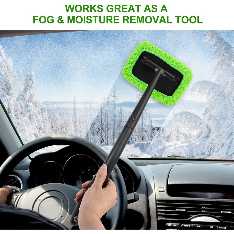 Xindell Windshield Cleaner Tool – Inside Car Window Cleaning Kit