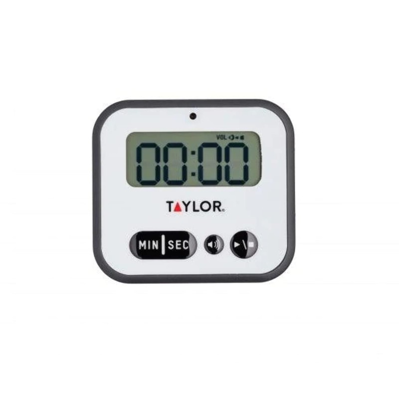 Taylor Kitchen Timer, Professional Loud Digital Timer with Alert Light,