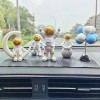 GOGOX 4pcs Adornos Astronauta Figuras Decorativas/auto,escritorio