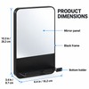 Fogless Shower Mirror 6.3 x 10.3 Inch – Wall Mounted