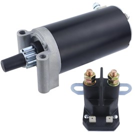 Ezamintaly Starter & Relay for Cub Cadet LTX1046 09-14, LTX1042 LTX1050 LGT1050 LGT1054 GTX1054 11-13, RZT 42 50 54 L42 L46 L50 L54 S42 S46 S50 S54 11-13, 3209801 3209803 3209804 3209808 1999-1140051