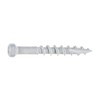 #8 x 1-1/4" Saberdrive White Trim Screws 1 LB, Approx.