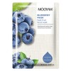 5x natural superfood moisturising and hydrating face mask sheets (Bluberry)