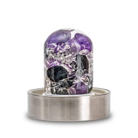 GemPod GUARDIAN for VitaJuwel ViA Crystal Water Bottle with Black Tourmaline, Amethyst & Clear Quartz