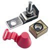 RKURCK 58V DC Max MRBF Terminal Block Fuse Holder 75A,Mrbf