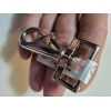 Unbranded 2 1/2" clasp hook with 1" swivel strap eye.
