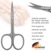 3 SWORDS GERMANY - cuticle scissor, nickel plated mat, Quality: