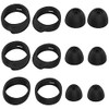 JNSA 12 PCS Medium Size Wingtips and Ear Tips Compatible