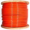 1/8" Coated to 3/16" Diameter, 7x7 Construction, Orange Vinyl Coated