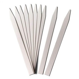 100 Pieces Essential Oils Test Strips Perfume Paper Test Strips Perfume Test Strips Perfume Test Paper Aromatherapy Fragrance Test Strips Pointed Essential Oils Test Paper, White