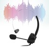 USB Headset with Microphone Noise Reduction Audio Control for Business