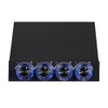 4 Channel Computer Fan Speed & Temperature Controller Heat Reducing