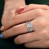 SHELOVES Moissanite Ring Enhancers for Engagement Rings Guard Stacking Wedding