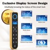 Fingerprint Keyless Entry Bedroom Door Lock with Code RFID Card
