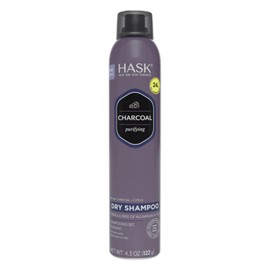 HASK, Shampoo Purificador en Seco, con Carbón y Cítricos, Limpia sin Agua, Absorbe Grasa, Libre de Sulfatos, Parabenos, Ftalatos y Gluten, 122 g