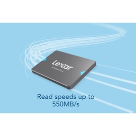 Lexar NQ100 2.5” SATA III (6Gb/s) 240GB SSD, Up to 550MB/s Read Solid State Drive, Internal SSD for Laptop, Desktop Computer/PC (LNQ100X240G-RNNNG)