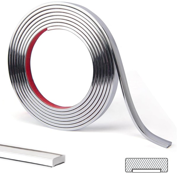 32.8 Ft Peel and Stick Trim,Flexible Peel and Stick Trim