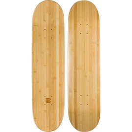 Bamboo Skateboards Blank Skateboard Deck - POP - Strength - Sustainability (7.5")