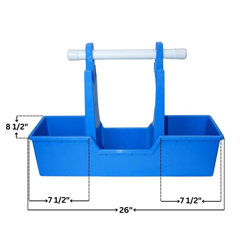 DPM Heavy Duty Professional Pool Service Caddy Box
