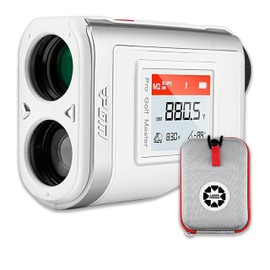 PGM Golf Rangefinder with Slope, 600 Yards Golf Range Finder,7X Magnification Laser Range Finder Golf with Flag Pole Locking Vibration, Range Finder Magnetic Strap, Golf Gifts Accessories for Men