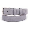 Ground Mind Thick Suede Leather Belt for Men Casual Dress
