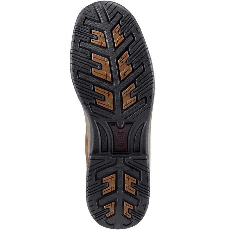 Ariat Mens Terrain Pull On Waterproof Boot Distressed Brown 9.5