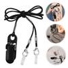 minkissy Universal Hearing Amplifier Tether Cord Anti-loss Lanyard Secure Clip