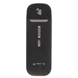 Dongle de Módem WiFi USB 4G LTE, Enrutador de Punto de Acceso Portátil de Viaje, con Ranura para Tarjeta SIM, 10 Usuarios Compartidos, Plug and Play, para Teléfono PC Tableta TV