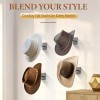 Soporte Para Sombreros De Vaquero Para Pared, Paquete De 4