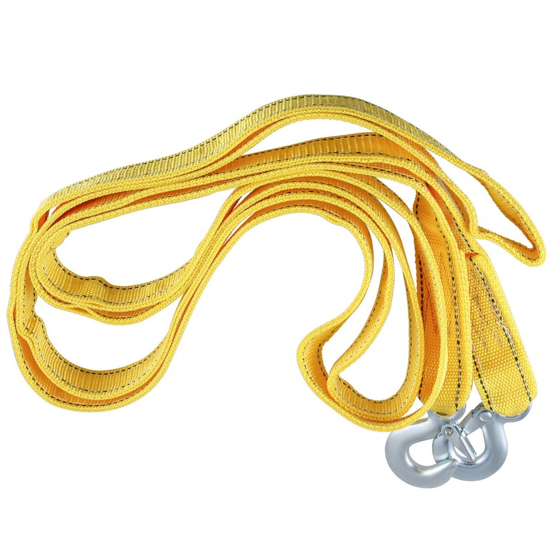 GIVIHGETI Tow Rope, 4 m 5 Ton Tow Strap, Pull