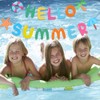 Cartel de "Hello Summer", decoraciones de fiesta de verano