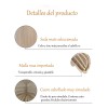 Peluca Rubia Natural Larga Pelo Liso Cosplay Mujer Dama