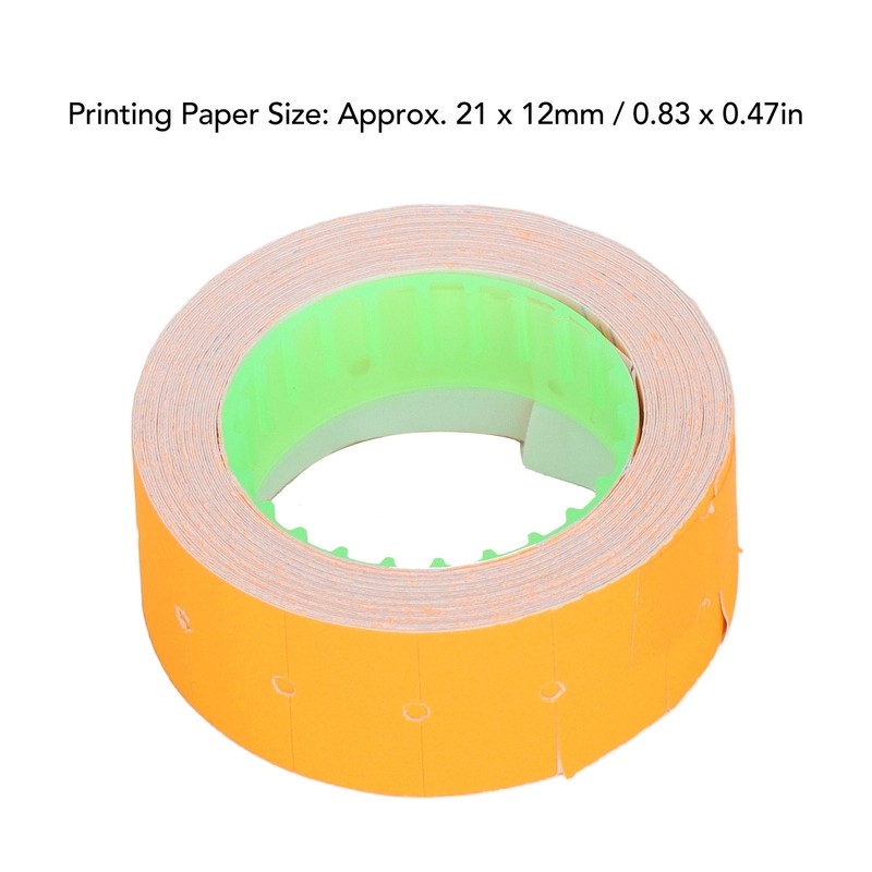3 Tubes Pricing Label 15000pcs Single Row Price Gun Tag