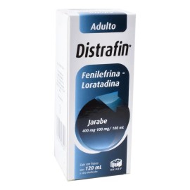 Distrafin Jarabe Adulto, 1 Frasco 120 Ml