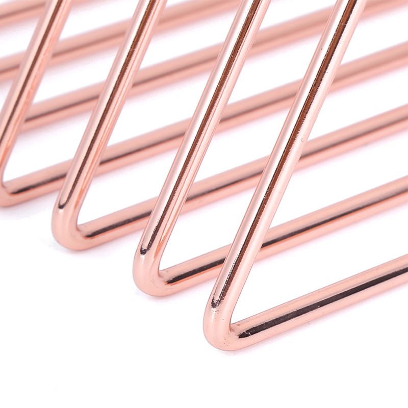 Innovative Desktop Flexible Folding Metal Bookend Book Stand Holder Organizer