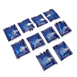 10 Filtros Eléctricos de Captura de Peine para Piojos, de Malla Translúcida, Repuesto de Filtro de Peine para Piojos con Tapa, Filtros Electrónicos pa