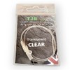 Twin pack 50cm fluorocarbon carp Leaders Carp safety lead Clips