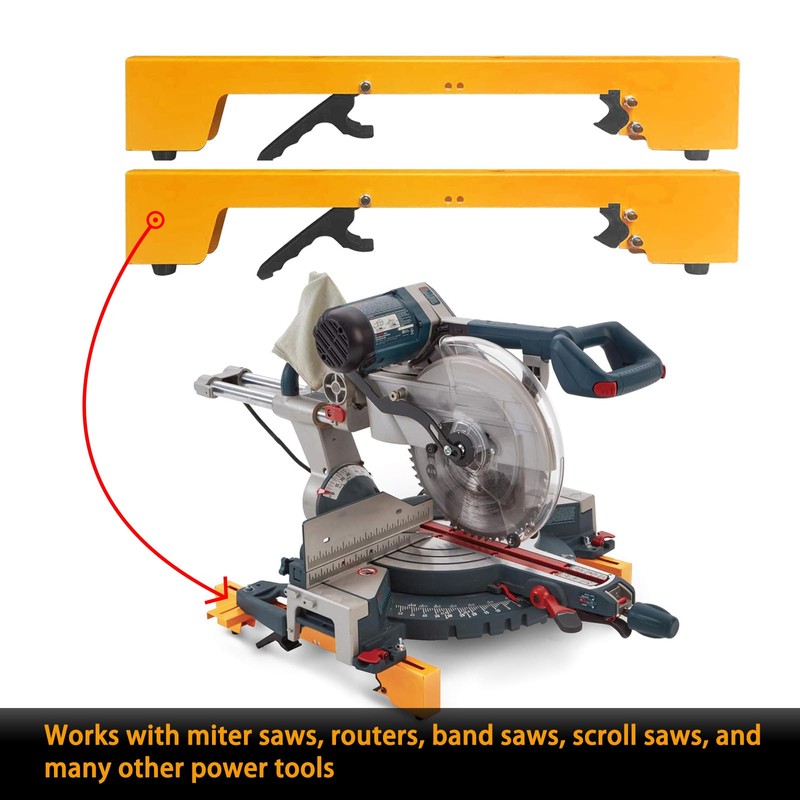 Gabasinover Replacment parts Miter Saw Mounting Brackets Compatible With DMS01A
